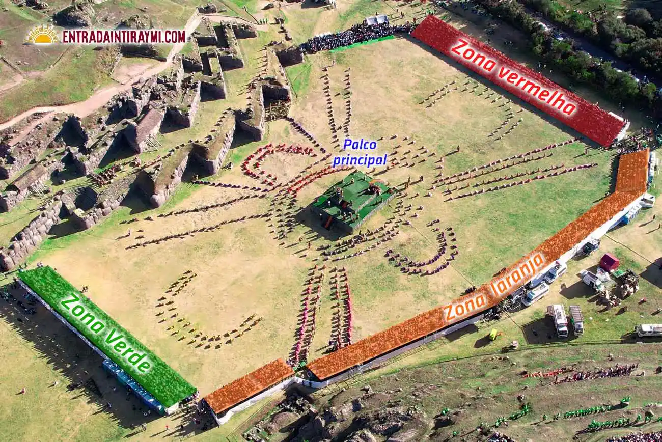 Mapa Inti Raymi tour