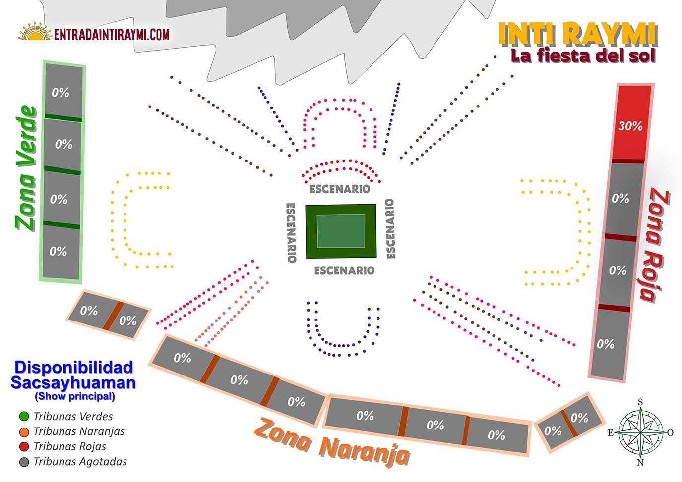 Disponibilidad Inti Raymi