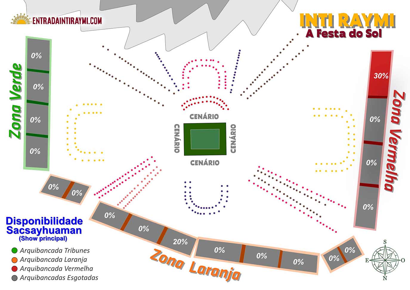 Disponibilidad Inti Raymi